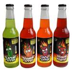 Spicy Hot Pepper Sodas - Jalapeno, Habanero, Ghost, and Nevada Reaper