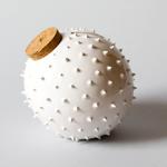 Spiky Ceramic Blowfish Bank