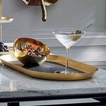 Spill-Preventing Martini Glasses
