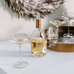 Spill-Preventing Martini Glasses