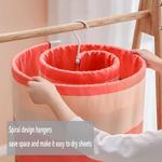 Spiral Hanger - Space-Saving Drying Rack For Sheets, Blankets, and More
