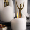 Spirit Candles Hide Bronze Sculptures Inside