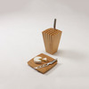 Split Bamboo Knife Block