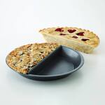 Split Decision Pie Pan - Bake Two Different Pies in One Pan!