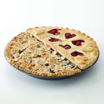 Split Decision Pie Pan - Bake Two Different Pies in One Pan!