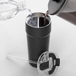 SplitFlask - Hot and Cold Dual Drink Chamber Travel Tumbler