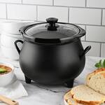 Spooky Black Cauldron Slow Cooker