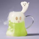 Spooky Borosilicate Glass Ghost Mug