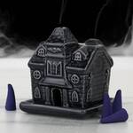 Spooky Haunted House Incense Burner