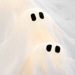 Spooky Lit Ghosts Wreath