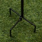 Spooky Mercury Glass Ghost Solar Pathway Lanterns with Metal Stakes
