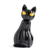 Spooky Pumpkin Cats with Flickering LED Eyes
