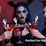 Spooky Skeleton Arm Cocktail Swizzle Sticks / Stirring Bones