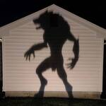 Spooky Werewolf Shadow Caster