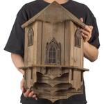 Spooky Wooden Castle Bat House - Attract Beneficial Bats To Your Yard