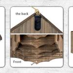 Spooky Wooden Castle Bat House - Attract Beneficial Bats To Your Yard