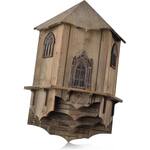 Spooky Wooden Castle Bat House - Attract Beneficial Bats To Your Yard