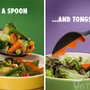 Spoon Tongs - Grabs, Stirs, Spoons and Serves
