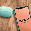 SQUEGG Smart Stress Ball - Relieves Stress / Improves Grip Strength