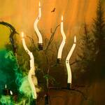 Squiggly Ghost Taper Candles