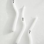 Squiggly Ghost Taper Candles