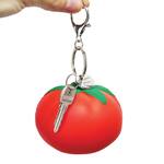 Squishy Tomato Keychain Charm / Stress Ball