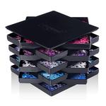 Stackable Jigsaw Puzzle Sorting Trays - Sort by Patterns, Shapes, and Colors