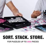 Stackable Jigsaw Puzzle Sorting Trays - Sort by Patterns, Shapes, and Colors