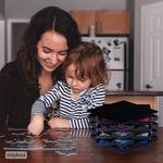 Stackable Jigsaw Puzzle Sorting Trays - Sort by Patterns, Shapes, and Colors