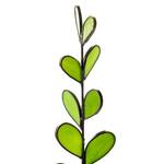 Stained Glass Plant Leaf Stakes