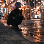 Stained Glass Umbrella
