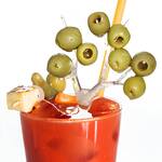 Stainless Steel Cocktail Pick Tree Branches - Create Epic Bloody Marys