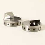 Stainless Steel Grill Smoke Pucks With Directional Vents
