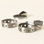 Stainless Steel Grill Smoke Pucks With Directional Vents