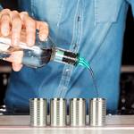 Stainless Steel Shot Glasses Shaped Like Little Tin Cans