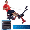 Stamina X Water Rower - Compact Rowing Machine