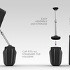 Stance - iPad Cupholder Stand
