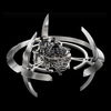 Starfleet Machine Table Clock