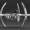 Starfleet Machine Table Clock