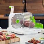 Starfrit Manual Deli Slicer - Slices Meats, Cheeses, Breads, and More