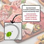 Starfrit Manual Deli Slicer - Slices Meats, Cheeses, Breads, and More