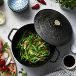 Staub Enameled Cast Iron French Oven Pot - Lunar New Year Snake Lid