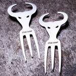 Steak Champ Mini Bull Forks