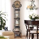 Steampunk Hour Glass Grandfather Clock