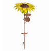 Steel Poppy, Sunflower, and Dahlia Garden Torches