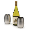 Stemless Stainless Steel Wine Glasses