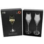 Stolzle Highlight Champagne Flutes - Stems Light Up When Raised