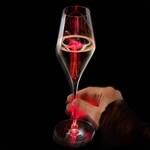 Stolzle Highlight Champagne Flutes - Stems Light Up When Raised