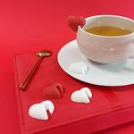 Sugar Cube Heart Mug Toppers