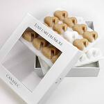 Sugar Cube Heart Mug Toppers